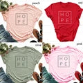 Load image into Gallery viewer, Faith Hope Love Heartbeat T-shirt High Quality Christian Church Tshirt Cute Women Graphic Inspirational Quote Top Tee Shirt