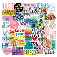 Load image into Gallery viewer, Faith and Jesus Stickers