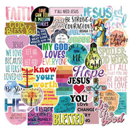 Faith and Jesus Stickers