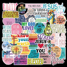 Load image into Gallery viewer, Faith and Jesus Stickers