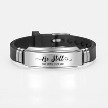 Load image into Gallery viewer, Scripture Quote Christian Bible Inspirational Silicone Bracelets