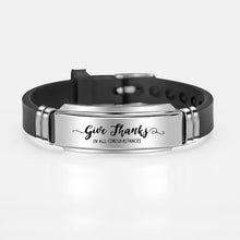 Load image into Gallery viewer, Scripture Quote Christian Bible Inspirational Silicone Bracelets