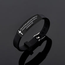 Load image into Gallery viewer, Men Bracelet Inspirational Christian