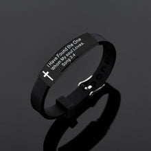 Load image into Gallery viewer, Men Bracelet Inspirational Christian