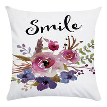 Load image into Gallery viewer, Faith Smile Dream Hope Decorative Pillows